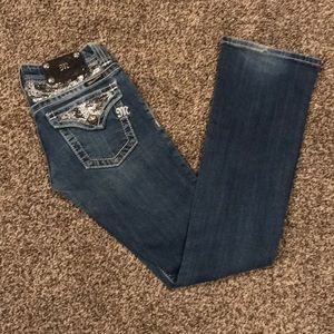 Women's Size 25.bootcut Miss Me Jeans
